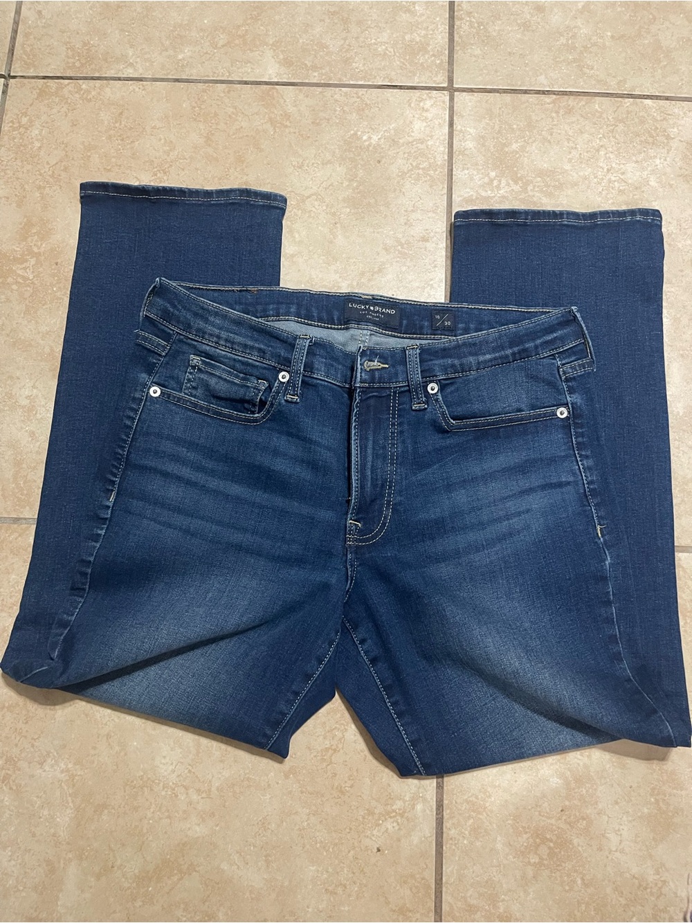 Lucky Brand Women's Indigo Straight Leg Jeans